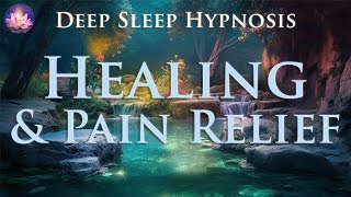 Sleep Meditation 🙌🏼 All Night Body Healing As You Sleep Hypnosis With Affirmations (432 Hz, 8 Hrs)