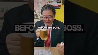 Why do #Japanese go #DRINKING with their #BOSS ??? #Japan #culture #work #funfacts #nomikai #drink