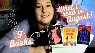 ASMR | August Reading Wrap Up 📚 9 Books! Monthly book reads, whispering, tapping, scratching tracing