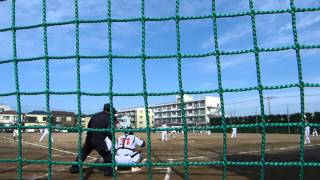 前川シャークス04　1回裏1ｱｳﾄ　満塁　熊さん　ｼｮｰﾄｴﾗｰ　打点１