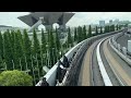 【ゆりかもめ】豊洲駅⇒新橋駅 フロント車窓 始発 終点 フルムービー ｜【yurikamome】from toyosu to shinbashi　full movie