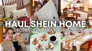 ✨️HAUL SHEIN HOGAR🏠DECORACIÓN PARA NAVIDAD🎅2024#SHEINhome#SHEIN#SHEINpartner