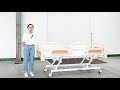 YA-M3-4 Three Crank Manual Hospital Bed