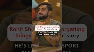 And Rohit Sharma lost his passport once again, #rohitsharma #siraj #passport #india #kohli #shorts