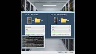 Microsoft Windows - Migrate File Server from old server to new server with file permissions