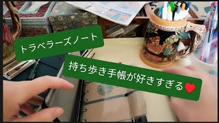 【トラベラーズノート】オススメのペンホルダーとひとこと日記  ※音声が不安定なため、イヤホンでの視聴はお勧めしません。