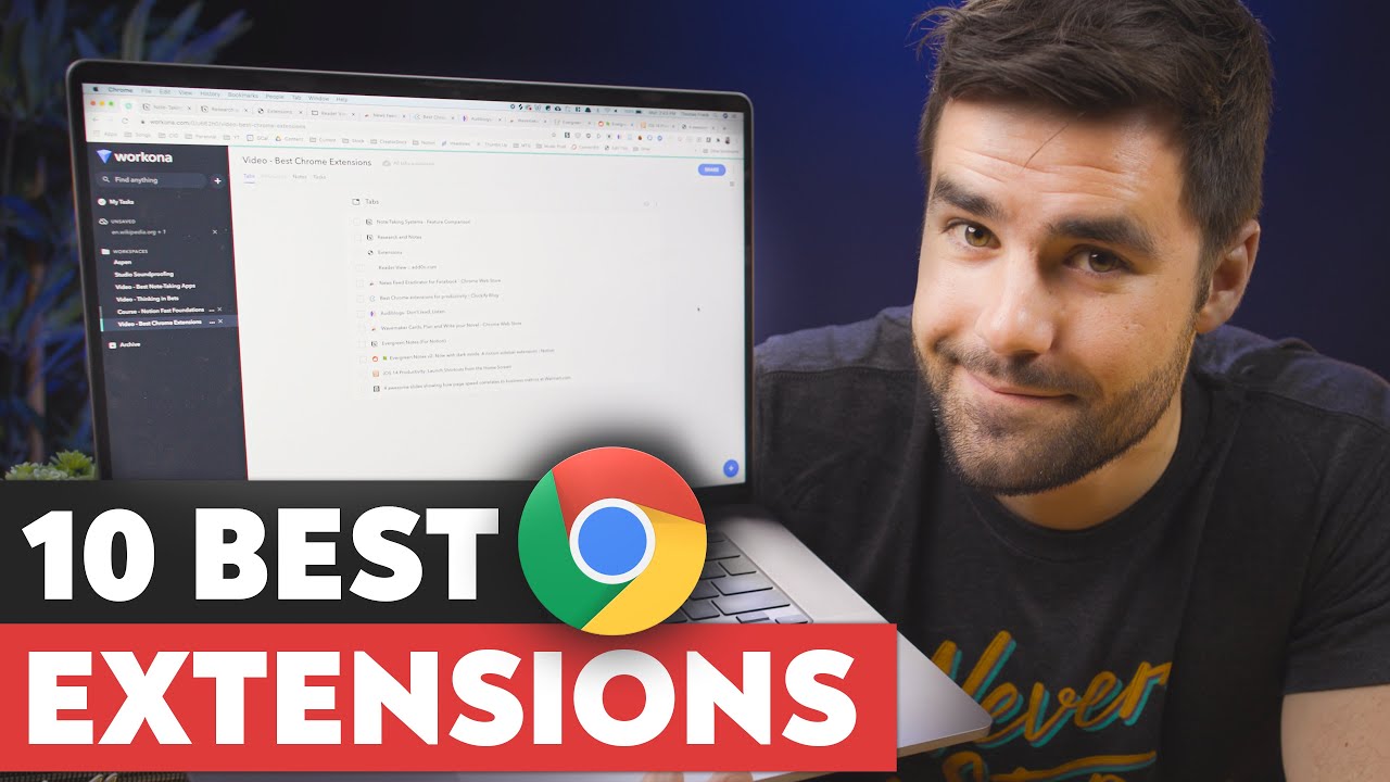 The 10 Best Chrome Extensions For Productivity - YouTube