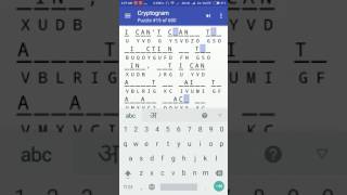 Cryptogram Puzzle #15 Android Quote Answer