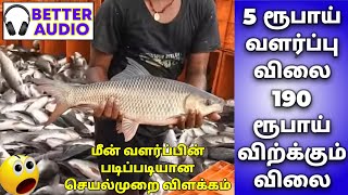 இயற்கை முறையில் மீன் வளர்ப்பு-A to Z full details about 100% Pure Natural Fish Farming Tamil revised