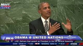 FNN: Obama Delivers FINAL Speech as President to United Nations General Assembly