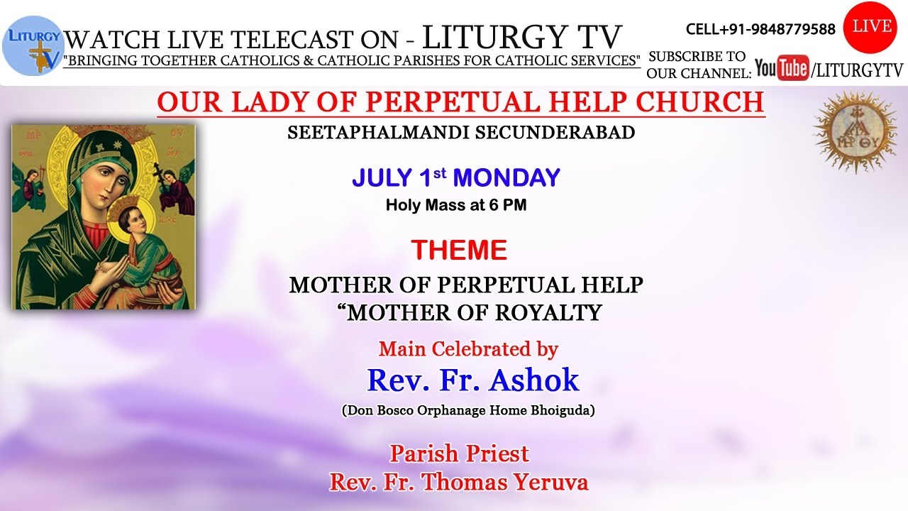 Rev. Fr. Ashok | 4th Day Of Novena | Holy Mass 6pm | Annual Feast Our ...