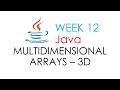 3 Dimensional Arrays | Computer Programming 2 (Java)
