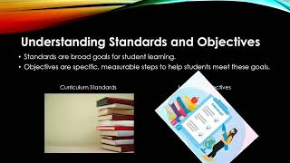 Unpacking content standards into learning objectives