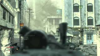 MW3 - MG Master Challenge - The Easy Way (Mounted Gun) 5 Kill Streak