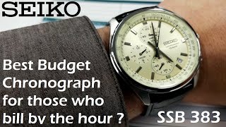 SEIKO SSB383 Chronograph Mecha Quartz Conceptual SSB383P1