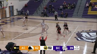 Amanda-Clearcreek vs. Bloom-Carroll - Girls Basketball, December 21, 2024