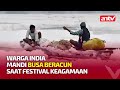 Warga India Rela Mandi Busa Beracun di Sungai Yamuna Saat Festival Keagamaan | ANTV NEWS+