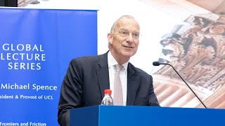 ZJU Global Lecture Series: Inspiring speech by Dr. Michael Spence, President \u0026 Provost of UCL