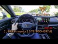 Cupra Formentor 2.0 TSI DSG 4DRIVE (190 HP) - consumption on 130 km/h (POV, city)