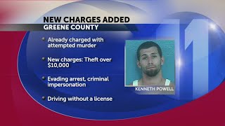 New charges added in attempted murder of THP officer in Greene County