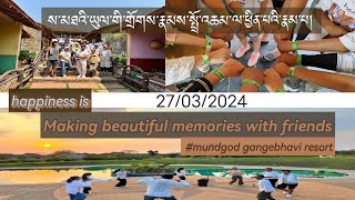  Happiness Is Making Beautiful Memories with Friends#Mundgod Gangebhavi Resort.     27/03/2024