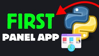 Python Panel Web App Tutorial #1 | Build Your First Web App