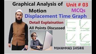 Displacement Time Graph |Lec#05 |Class11 |Force and Motion