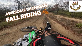 Can’t beat Michigan Riding in the Fall 🍂