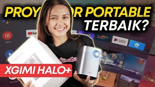 PROYEKTOR TERBAIK 2024: REVIEW UNBOXING XGIMI HALO+ PROYEKTOR PORTABLE TERBARU