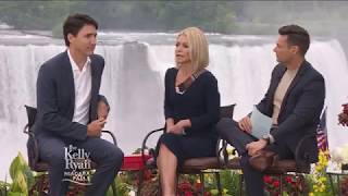 Justin Trudeau Chats With Kelly & Ryan