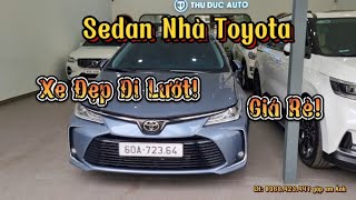 2 Mẫu Sedan Nhà Toyota Đời Cao Đi Ít Đẹp Mới Leng Keng