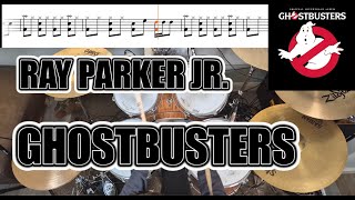 Ray Parker Jr. - Ghostbusters - Drum Cover With SHEET MUSIC