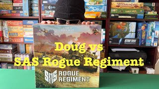 Doug vs SAS Rogue Regiment board game.   Word Forge Games, 2024.