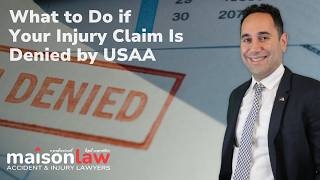 What to do if Your Injury Claim is Denied By USAA?
