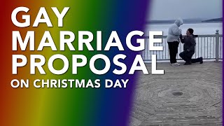 Gay Marriage Proposal (Matt & Michael) on Christmas Day