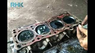 Bongkar cylinder head accord executive 85