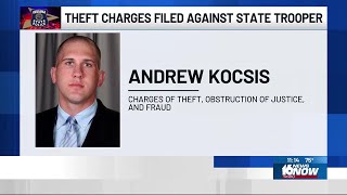 Indiana State Trooper charged with theft in St. Joseph County
