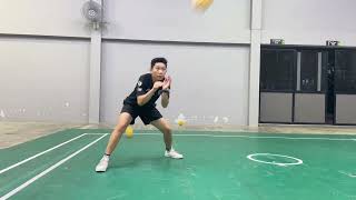 อธิบายการเปิดลูกเสิร์ฟด้วยหัว@TRAINING.TAKRAW