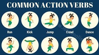 Lets learn action words that's use daily 30 actions words with voice #2024 #2023