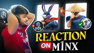 Reaction on M1nx !!🇧🇩 @M1NX__