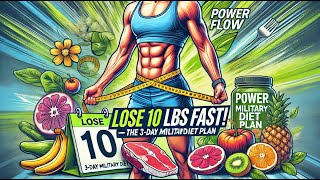 How to Lose 10 lbs Fast – The 3-Day Military Diet Plan