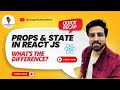 Props vs. State in React: A Beginner's Guide to Better Code #reactjs  #javascript