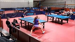 ENRIQUEZ Jaimielee vs KADAR Ildiko | Women's singles semifinal | Gaalakilpailut 13-15.12.2024