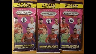 2019-20 Panini Prizm Premier League Soccer Value Packs Opening and Review