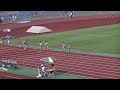 2017京都陸上選手権　女子1500ｍ予選１組