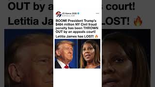 BOOM! Trump’s $464M Penalty THROWN OUT! Letitia James LOSES BIG 🔥🇺🇸