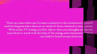 Enjoy More Programs with the Help of Online TV Listings