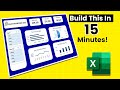 Build an Interactive Excel Dashboard in Just 15 Minutes!