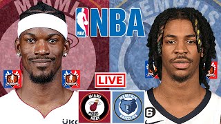 Miami Heat vs Memphis Grizzlies | NBA Live Scoreboard 2022 | Jimby Sports