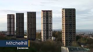 Mitchelhill tower blocks demolition, Scotland 2005 | John F Hunt